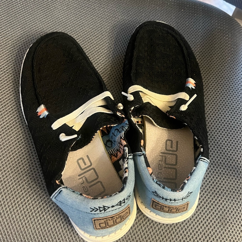 Women’s Wendy hey dudes boho black size 9